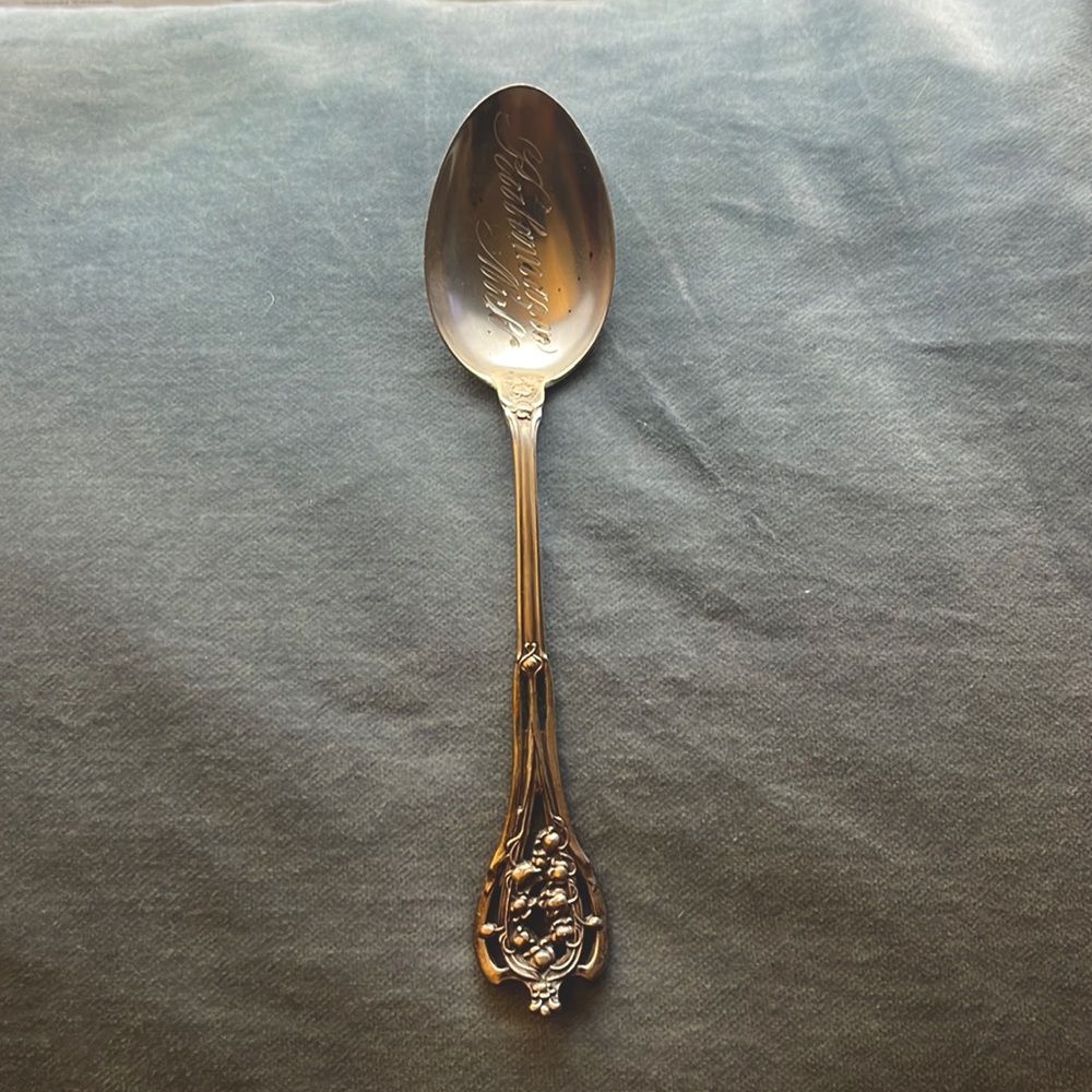 Vintage Sterling Silver Spoon - Kalamazoo, MI
